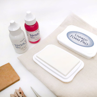 Almohadilla foam vacía para mezclar tintas de sellos | Compatible con Versamagic Stazon y Brilliance