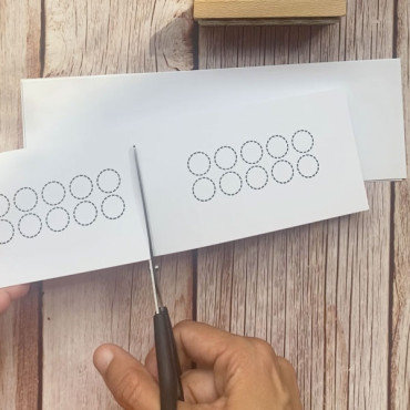 Loyalty Stamp Kit for Cafes and Brunch Bars, Reward Card Stamp Set for Returning Customers
