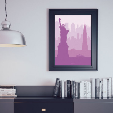 Printable wall art New York city minimal by biterswit