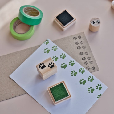 Sello de patitas de mascota para decorar postales, tarjetas y álbumes, regalo para amantes de perros y gatos