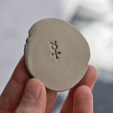 Sellos de planetas y símbolos astrológicos para cerámica, pack para arcilla, barro y ceramistas creativos