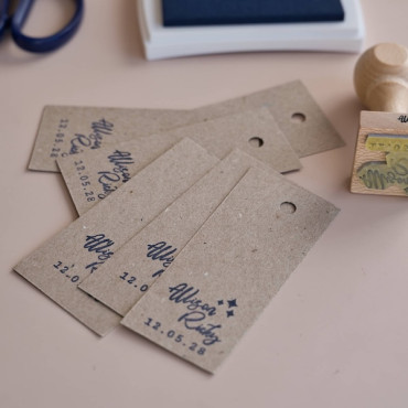 Sello para boda personalizado con nombres de los novios, sello para invitaciones, etiquetas y bolsas de regalo