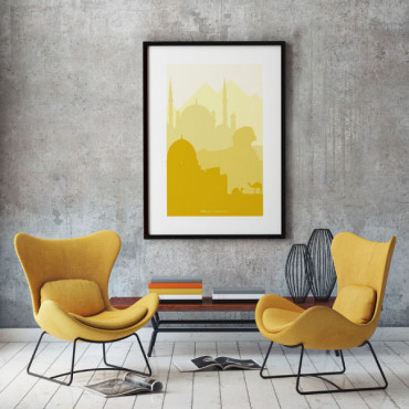 Minimalistic Egypt Printable wall art print by biterswit