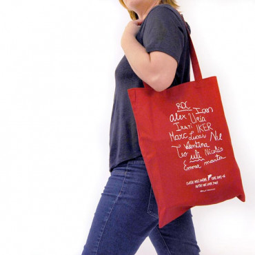 Custom kids signature tote bag for last day of school teachers gift