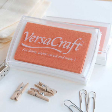 VersaCraft Apricot ink pad (paper, fabric and wood)