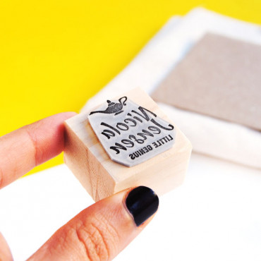 Custom name stamp Aladdin and the Wonderful Lamp for school