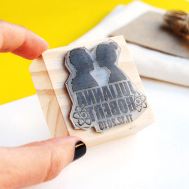 Wedding custom stamp Big Bang