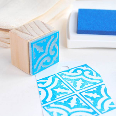 Tinta azul VersaCraft Ceruelan Blue (papel, tela y madera)