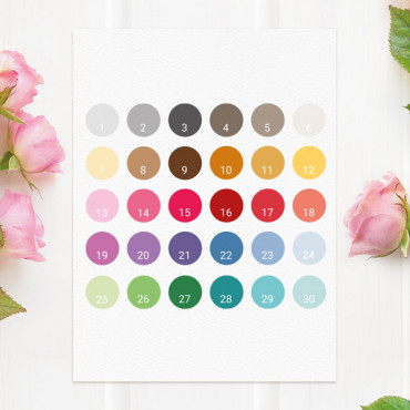 Custom printable business card "Modern"