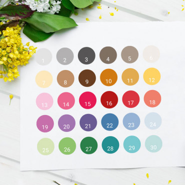 Custom printable business card "Boho"