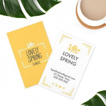 Custom printable business card " Vintage"