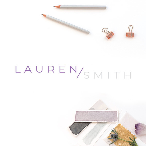 Premade custom Logo Simple and Elegant