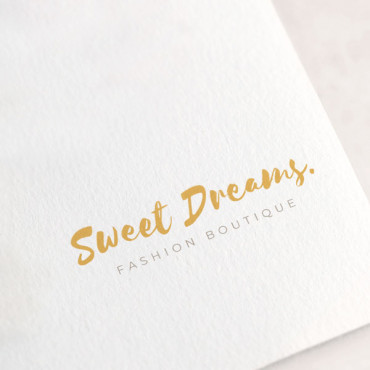 Premade custom Logo Lettering for small business
