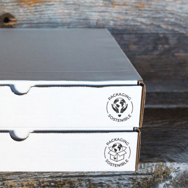 rubber stamp for sustainable packaging by biterswit