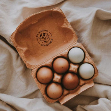 rubber stamp sustainable packaging for eco packaging by biterswit