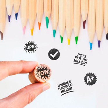Make grading homework fun and easy with our adorable mini stamps for teachers!