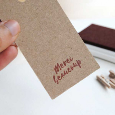 VersaCraft Chocolate mini ink pad (paper, fabric, and wood)