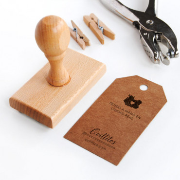 custom logo stamp with state by biterswit