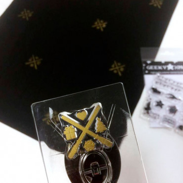 geeky Christmas ornaments by stamping designs