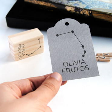 Clothing name stamp Zodiac Constellation Aries