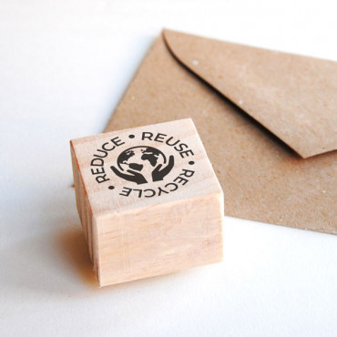 reuse reduce recylce business stamp