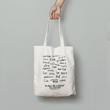 Custom kids signature tote bag for last day of school teachers gift