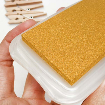 Brilliance Galaxy Gold Stamp Pad for Paper