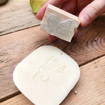 how to stamp soaps by biterswit