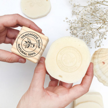 natural handmade soap stamp biterswit
