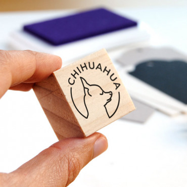 Custom Dog Breed Stamp – Perfect for DIY Pet Projects, Handmade Gift Wrapping, Stationery, Labels & Scrapbooking