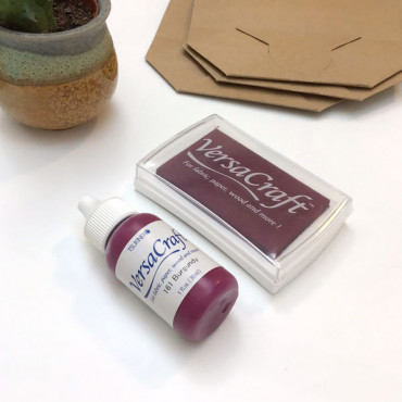 VersaCraft Burgundy Ink Refill