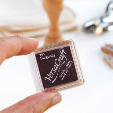 VersaCraft mini ink pad Burgundy