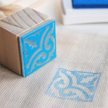 VersaCraft mini ink pad Cerulean Blue