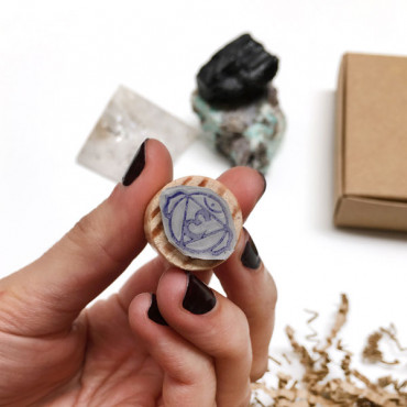 Third Eye Chakra Stamp (Classic design)