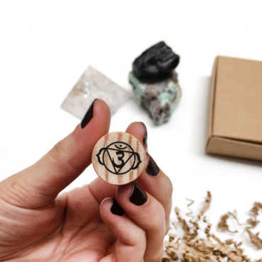 Third Eye Chakra Stamp (Classic design)