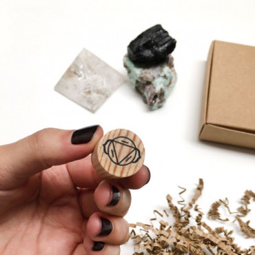 Third Eye Chakra Stamp - Anja (Minimalistic design)