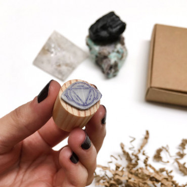 Third Eye Chakra Stamp - Anja (Minimalistic design)