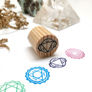 Third Eye Chakra Stamp - Anja (Minimalistic design)