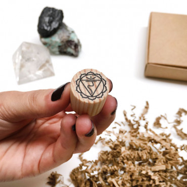 stamp Solar Plexus Chakra Stamp - Manipura Classic Design. yoga practice, Reiki sessions, or journaling