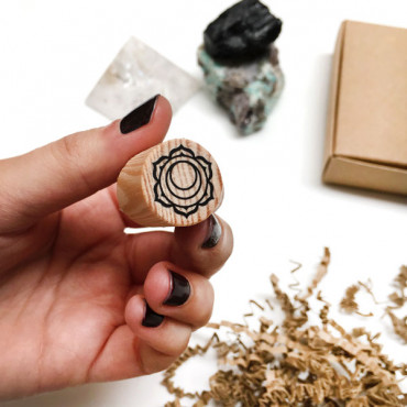 stamp Sacral Chakra Stamp - Svadhisthana. session notes, or gift tags for clients