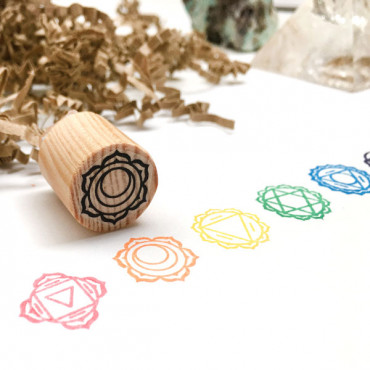 stamp Sacral Chakra Stamp - Svadhisthana. yoga teacher, you can use it to embellish class schedules