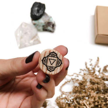 Root Chakra Stamp - Muladhara with Simple design. crafting yoga journal pages
