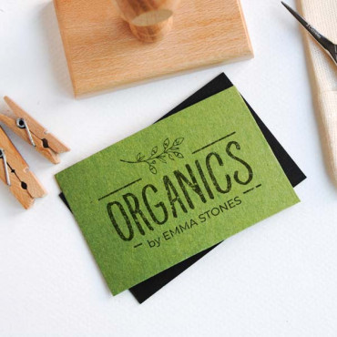 rubber stamp Premade logo custom Bohemian for small brands, boho weddings...