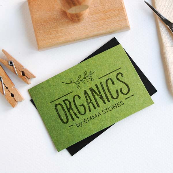 rubber stamp Premade logo custom Bohemian for small brands, boho weddings...