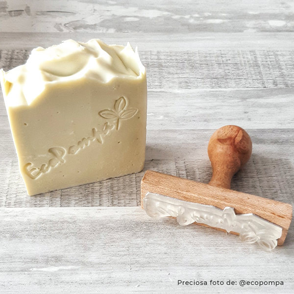 Custom soap logo stamp