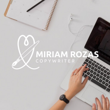 COPYWRITER Exclusive Branding Pack. OOAK Logo.