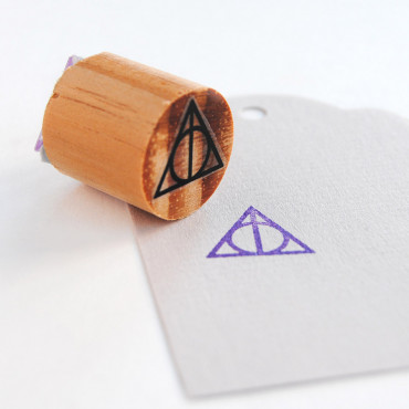 stamp Magic Hallows Triangle for wizard themed events