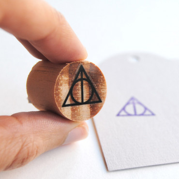 stamp Magic Hallows Triangle for wizard themed events
