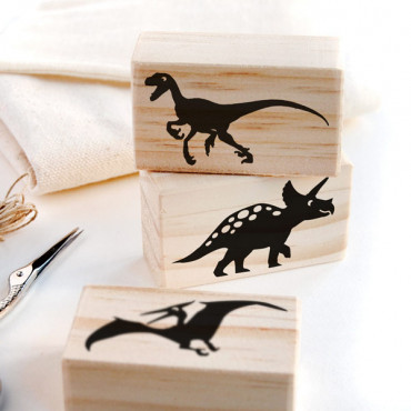 stamp dinosaur (species to choose) for a dino themed party