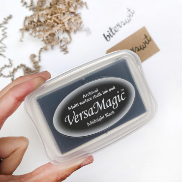 Midnight Black VersaMagic ink pad for paper